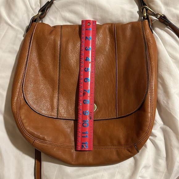 Brown Learher Crossbody/Satchel - Picture 8 of 9